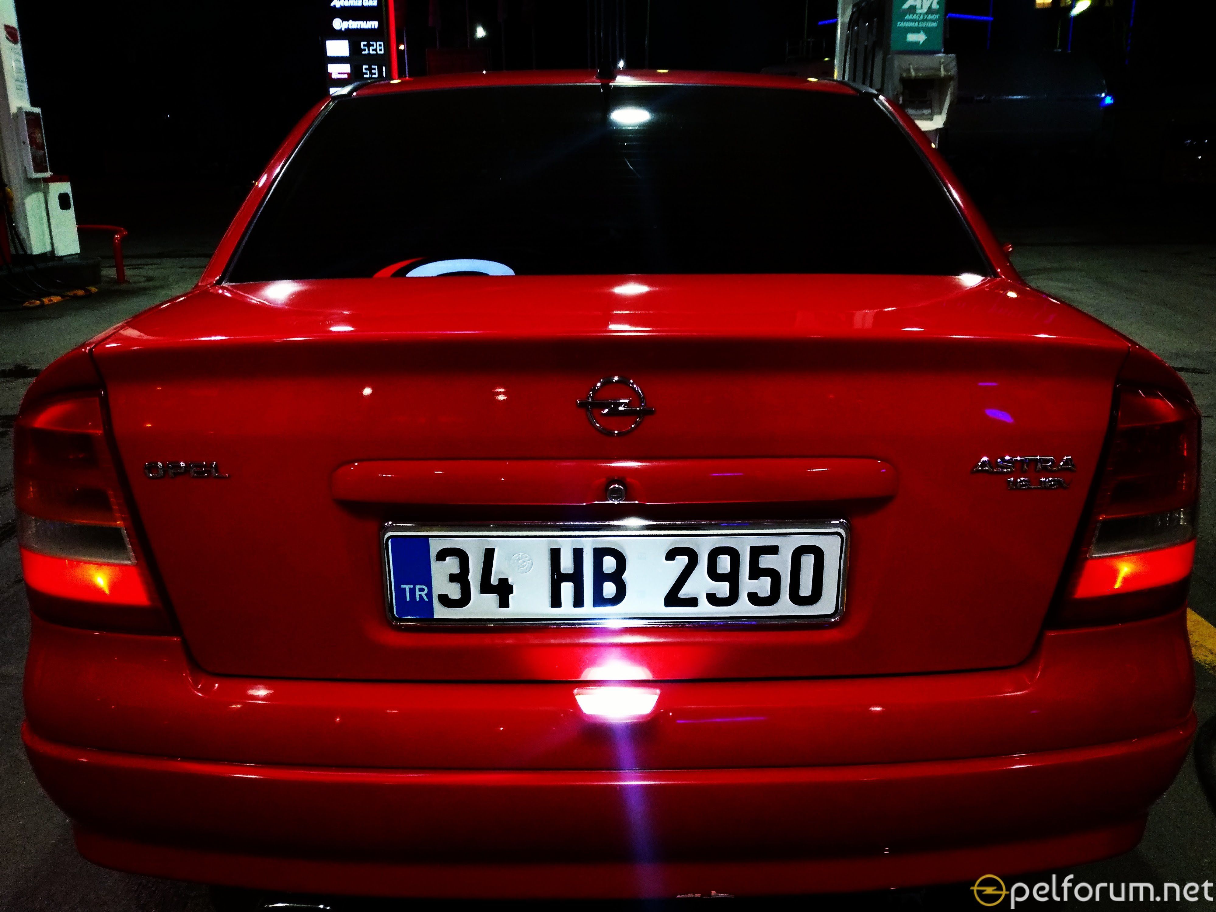 Opel Astra G Kırmızılım :)